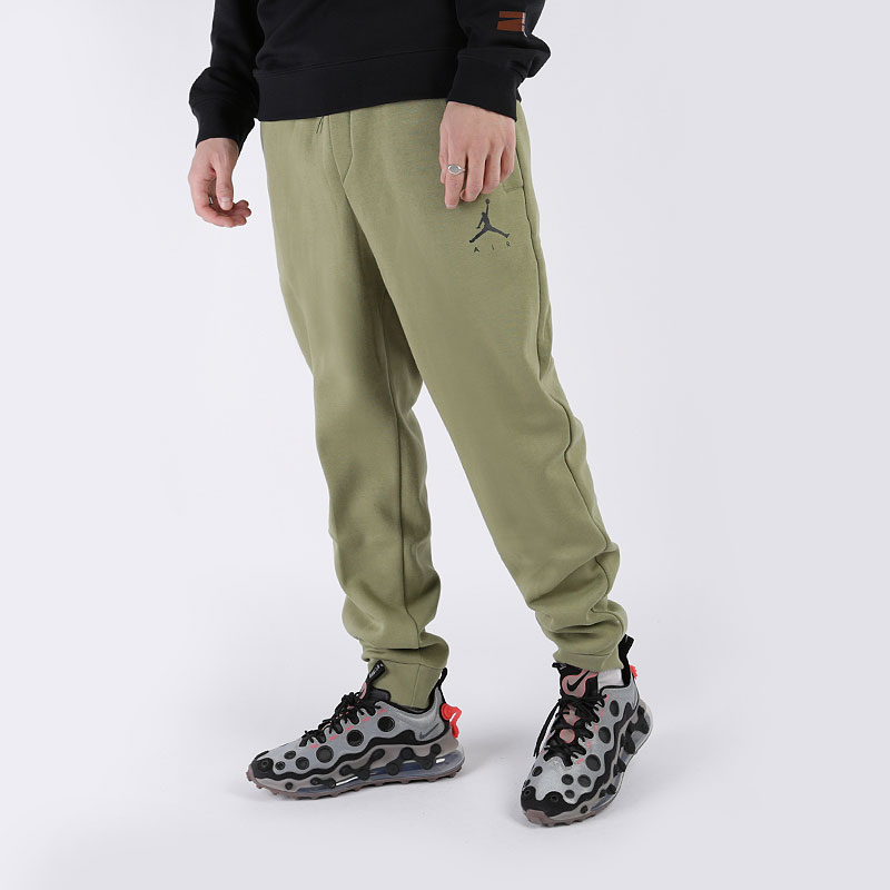 мужские зеленые брюки Jordan Jumpman Air 940172-375 - цена, описание, фото 1